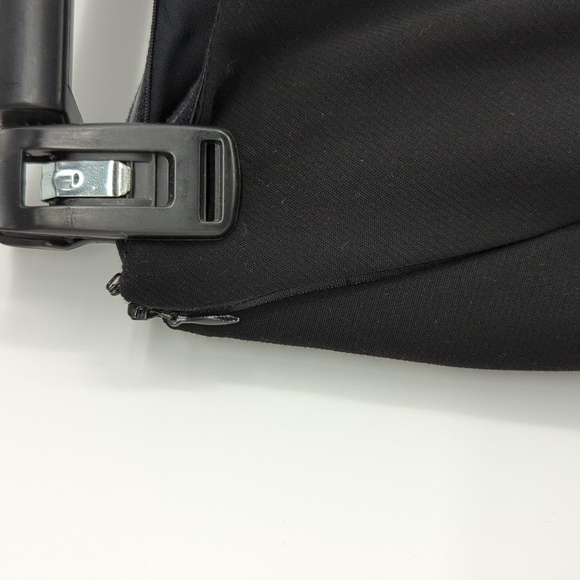 Topshop Strapless Wide Leg Jumpsuit Black 2 cocktail party evening minimalist - Picture 6 of 7